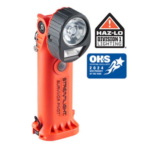 Streamlight Survivor Pivot Rechargeable or Alkaline | Industrial